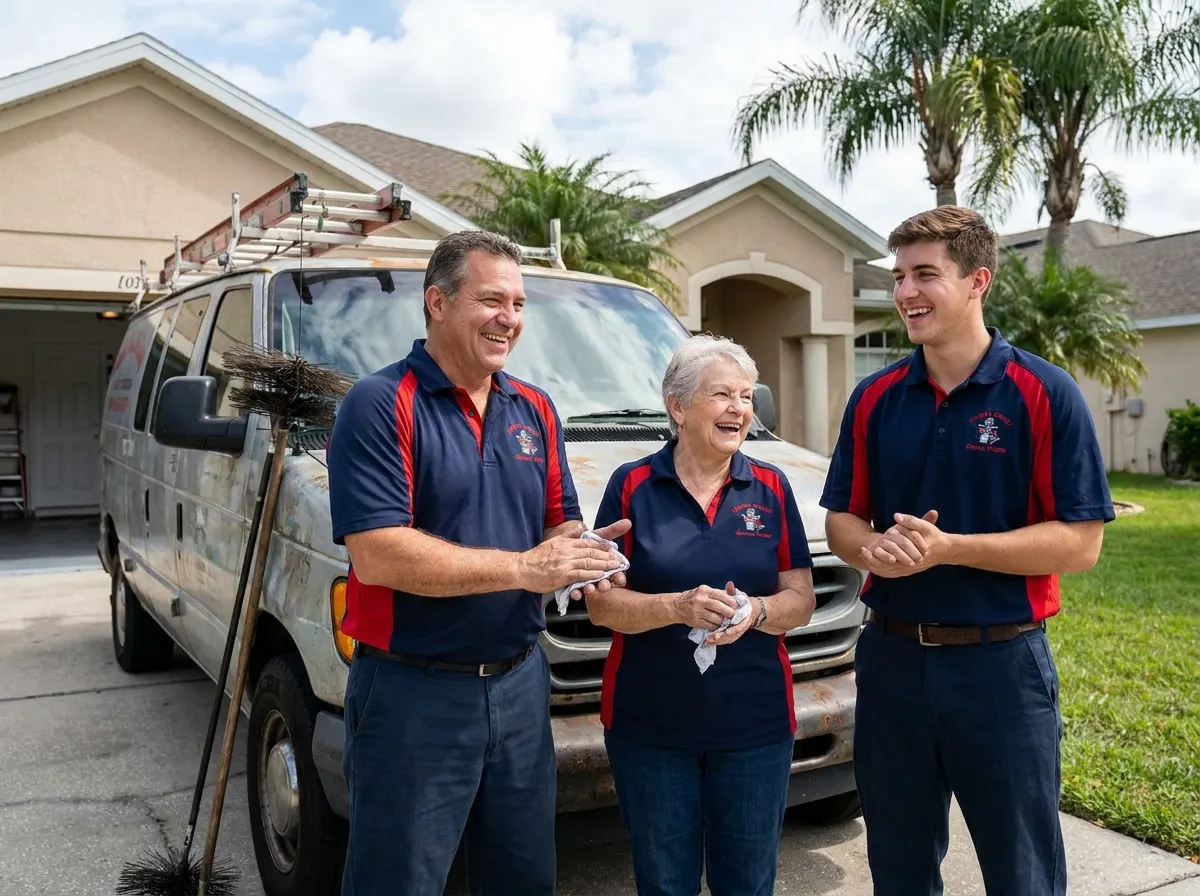 The Apex Chimney Systems team — chimney sweep in Orlando, FL